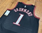 Andre Drummond Signed Nba Jersey Authentic Autograph Jsa Coa Philadelphia 76ers