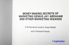 Money-making Secrets Of Marketing Genius Jay Abraham And Other Marketing Wizards