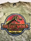 Vintage 1997 Jurassic Park The Lost World Movie Promo Allover Print T Shirt Xl
