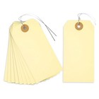 Tags With Wire Blank Shipping Tags 120 Pcs 4 3 4 X 2 3 8 Inches Manila Hang Tags