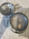 Powder Puff Music Box Vintage Round Metal Vanity Victorian Couple - Works