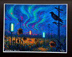 Alexander Dulac   Hand Signed Print My Van Gogh Night Lights  Ltd ed  Of 75 Coa
