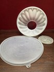 Tupperware Large  jel-n-serve  Gelatin Mold Vintage 1970s  W Lid