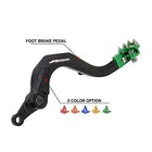  Motorcycle Rear Brake Pedal Folding Foot Lever Cnc For Kx250f 2006-2018 Kx 