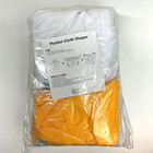 Alvababy Baby Cloth Diapers 6 Pack New One Size Adjustable Washable Pocket Style