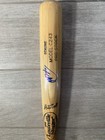Moises Ballesteros Signed Rookie Game Used Baseball Bat Chicago Cubs Mlb     rare