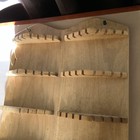 Myrtlewood Handmade Souvenir Spoon Display Case Shelf W 80 Spoon Collection Set