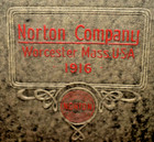 1916 Norton Co  Massachusetts Grinding Wheels   Machinery Catalogue Price List