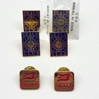 Skald Club Royal Viking Cruise Line Cunard Travel Pin Lot Of 6 Enamel Tie Lapel