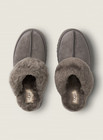 Ugg   Womens  Disquette Slippers - Grey  Medium  new 