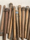 Special    bobbins  8  With Staples     Reclaimed Industrial Spindles  Lot Of 30