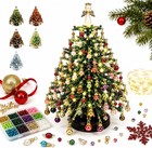 Diy Beaded Christmas Tree Kit For Adults handmade Tabletop Christmas Decor Gifts