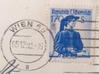 Austria  1950 Vienna  Used Postal  Cover  Postmark  Wien 5 12 50  Lot In Germany