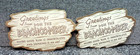 1950 s Don The Beachcomber  Coasters 2x  Tiki Culture Hawaiian Theme