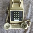 Vintage Premier Trimline Beige Corded Touch-tone Desk Telephone W  Handset Line