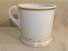 Antique Limoges Occupational Shaving Mug Haviland 1900 Personalized Leather Work