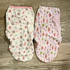 Summer Infant Swaddleme Infant Swaddlers Baby Girl Sz Small medium Sleepsack