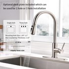 Touch Sensor Kitchen Sink Faucet With Sprayer Pull Down Automatic Mixer Tap Us