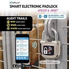 Outdoor   Commercial Use Egeetouch Smart Padlock Bluetooth Gt2000 New