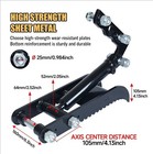 Black Mini Excavators Small Digger Attachment Kit Hydraulic Thumb Clip Clamp