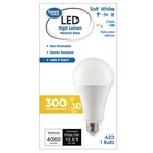  2 Pack  High Output A23 Led Light Bulb  30-watt  300w Equivalent   Soft White
