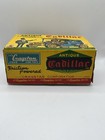 Vtg Cragstan Cadillac Tin Friction Powered Toy Car W  Original Box Japan