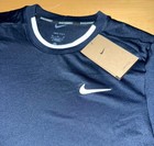 New Mens Nike Court Advantage Dri-fit Tennis Top Shirt Fd5319-451 Blue Sz M