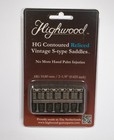 Genuine Highwood Contoured Saddles  Set Of 6  2-1 8  Import Spacing  Aged relic