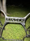 Antique Vintage Singer Treadle Sewing Machine Cast Iron Table Base