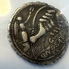 Q  Antonius Balbus Serrate Denarius Silver Roman Republic 83-82 Bc 