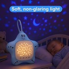 Portable Baby White Noise Sound Machine With Sleep Soothing Star Projector