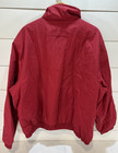 Vintage Boeing Aircraft Delivery   Support Ops Employee 2xl Red Jacket Coat