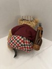 Russ Berrie Chip The Golfing Teddy Bear 8    Plush Collectible Bears From The Past