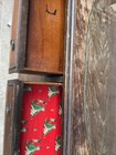 Antique Wood Dresser With Mirror