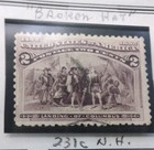 Us 1893 Columbian Exposition Stamps On Album Page 1c-8c Multi-color 10 15  30 Nh