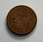 Guyana 1 Dollar 2002 Km 50    rice Harvest  Small Size Coin