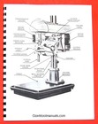 Walker Turner 1100 Series 20  Drill Press Operator s   Parts Manual 0738