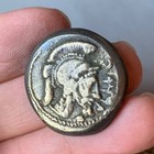 Roman Provincial Ar23 Silver Tetradrachm Coin Of Vespasian Eagle Antioch