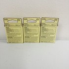 3x Burt   s Bees Spf 30 Lip Balm  Island Getaway - 3 Count Sealed New 08 25