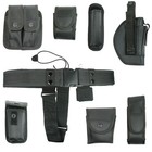 Tactical Nylon Police Security Guard Duty Belt Utility Kit System W  Pouch