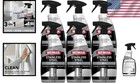 Stainless Steel Cleaner Polish Spray  6 Pack  Anti-fingerprint  Streak Free