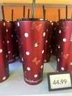 2025 Walt Disney World Parks Starbucks Minnie Mouse Stainless Steel Tumbler New