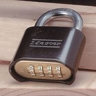 Master Lock 178d Combination Padlock  Body Thickness 1 In  Number Of Dials 4 