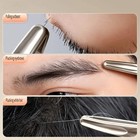 Precision Slant Tip Tweezers Niliya Heavy-duty Stainless Steel Grooming Device