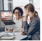 Adjustable Laptop Stand With 360   Rotating Base Ergonomic Computer Stand For    