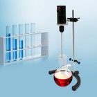 120w Electric Overhead Stirrer Max 40l Digital Lab Mixer Time   Speed Adjustable