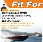 For Mercruiser Omc Volvo Penta Water Pump 120 153 2 5 140 181 3 0 160 250 L