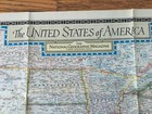 1946 Wall Map - The United States Of America  National Geographic Magazine