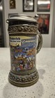 W  German Beer Stein Gerz 1l Pewter Lid Oktoberfest M  nchen Anno 1835 