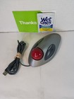 Logitech Trackman Marble Usb T-bc21 Mouse With Trackball Working Good 